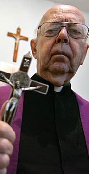 Don Gabriele Amorth, an exorcist in the diocese of Rome and the president of honour of the Association of Exorcists Don Gabriele Amorth, an exorcist in the diocese of Rome and the president of honour of the Association of Exorcists