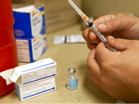 Sen. Tom Duane, head of the Senate health committee, is pushing mandatory flu vaccinations for health care workers, despite strong opposition by those who would be affected by the law.