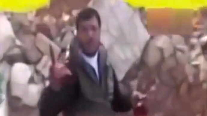 Pose to camera with extracted heart and liver, a chorus of unseen rebels chanting jaded ‘Allahu akbar’ praise.