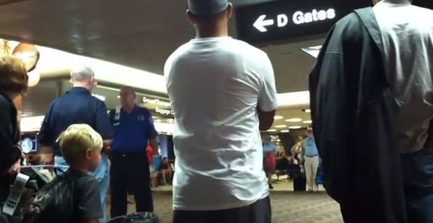 Bizarre TSA “Freeze” Security Drill Caught on Camera