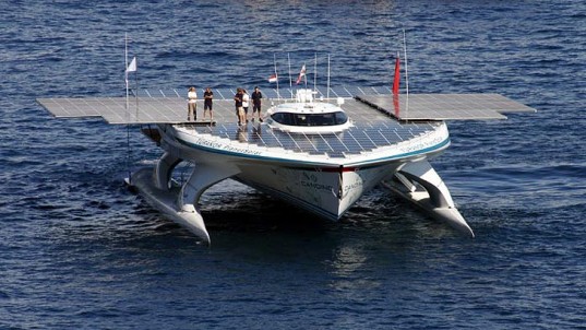 PlanetSolar The World’s Largest Solar Powered Boat Docks in Hong Kong 2