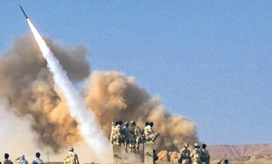 IRGC launches surface-to-surface missile [file]