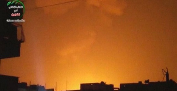 WW III Israeli Strike Hits Russian Missiles Shipment In Syrian Port City Of Latakia!!