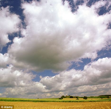 Blue-sky thinking: Strange noises have been heard coming from above, but experts say there are rational explanations