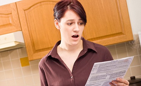 Debt: Millions of people are turning to high forms of credit to help pay monthly household bills 
