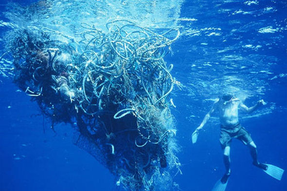 Derelict nets