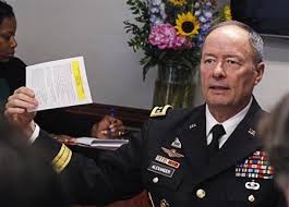 "I have here in my hand a list of 150 million Americans—a list of names that we obtained through illegal surveillance and names that have identified these people as members of such dissident groups as Libertarians, gun owners, Pro-Constitutionalists, former Ron Paul supporters and veterans and who nevertheless are still working and voting and attempting to shape policy in the USA." NSA Director Keith Alexander