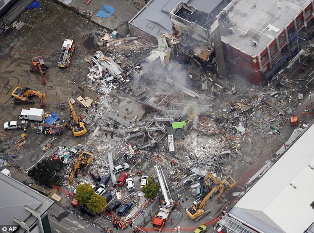 Canterbury TV building site