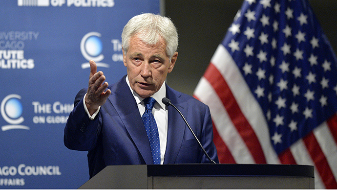 U.S. Secretary of Defense Chuck Hagel (AFP Photo / Brian Kersey)