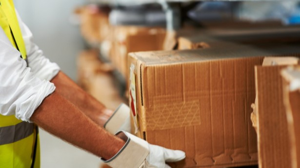 Warehouse worker via Shutterstock