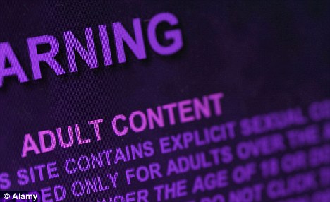 Warped: There are fears readily available internet pornography could damage teenagers' ability to maintain normal relationships